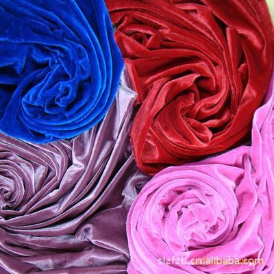 杭州世立针纺织品 优质儿童保暖氨纶不倒绒面料批发